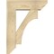 Ekena Millwork Westlake Slat Rough Sawn Bracket w/ Offset Brace, Douglas Fir, 8"W x 26"D x 34"H BKT0806X26X34WTL06RDF - alternate 2